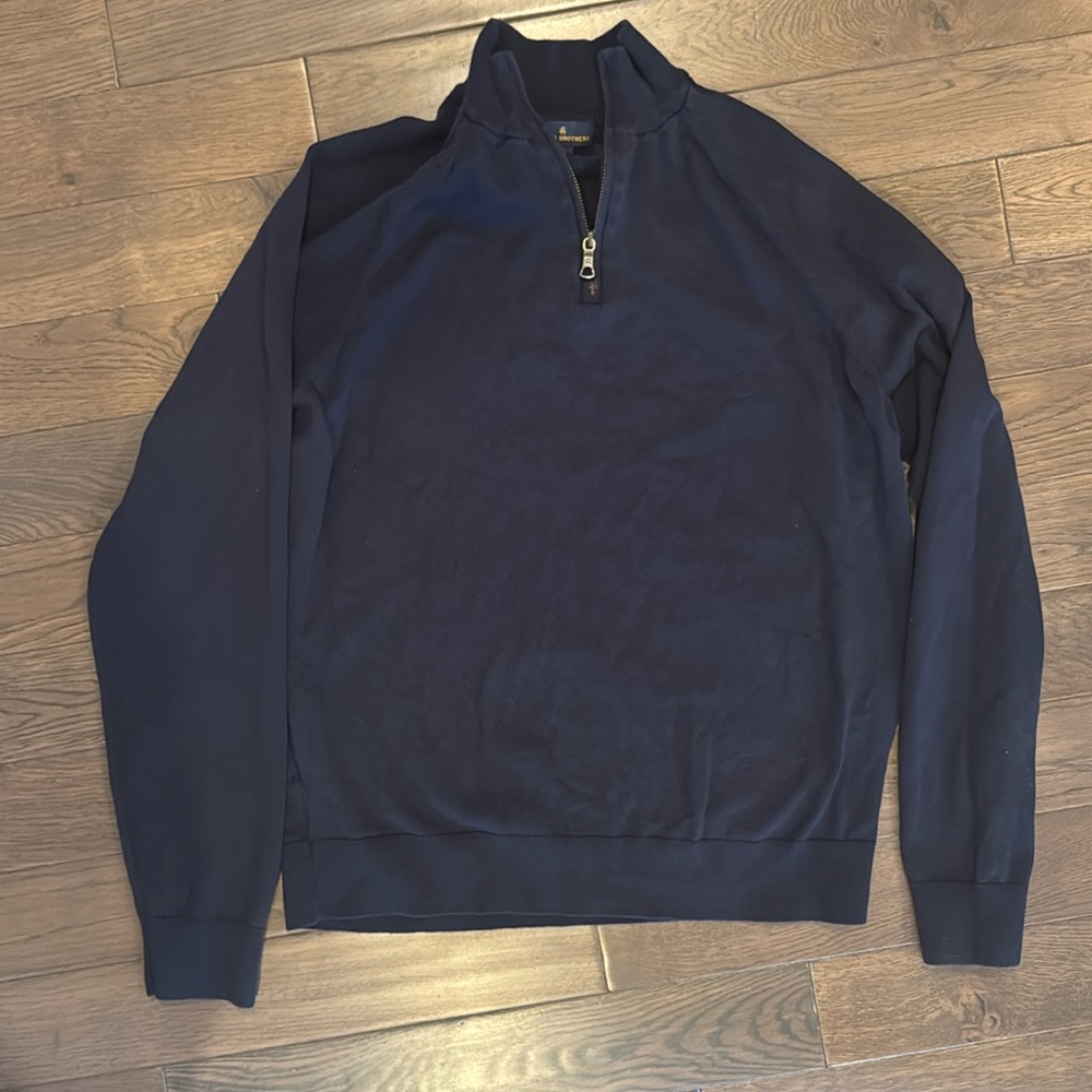 Brooks Brothers Quarter Zip Men’s Large